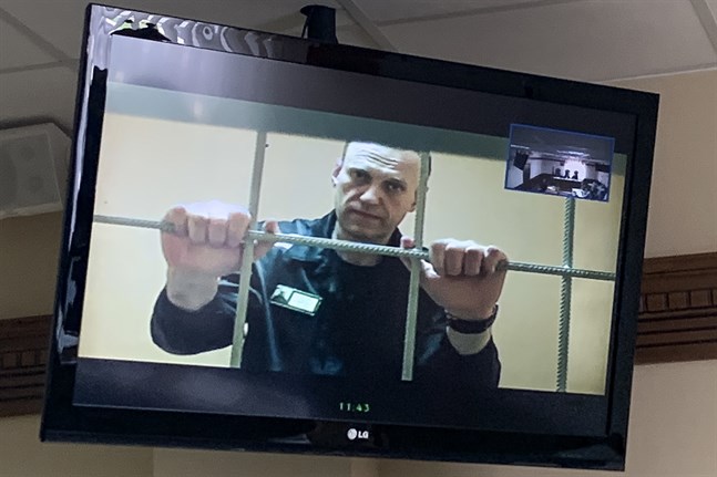 Den fängslade ryske regimkritikern Aleksej Navalnyj. Arkivbild.