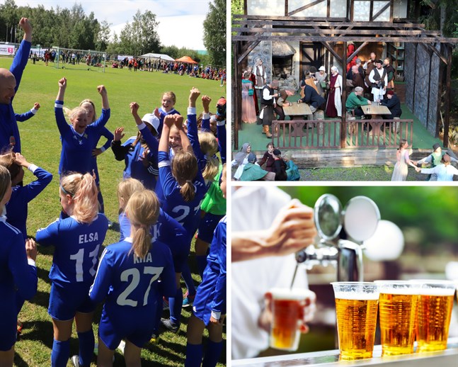 I Vasabladets helgguide hittar du information om bland annat fotboll, teater och öl.