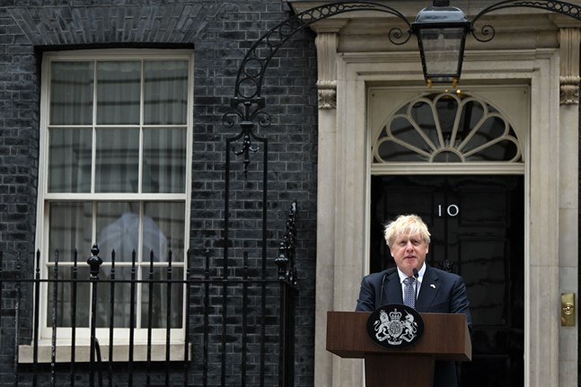 Storbritanniens premiärminister Boris Johnson.