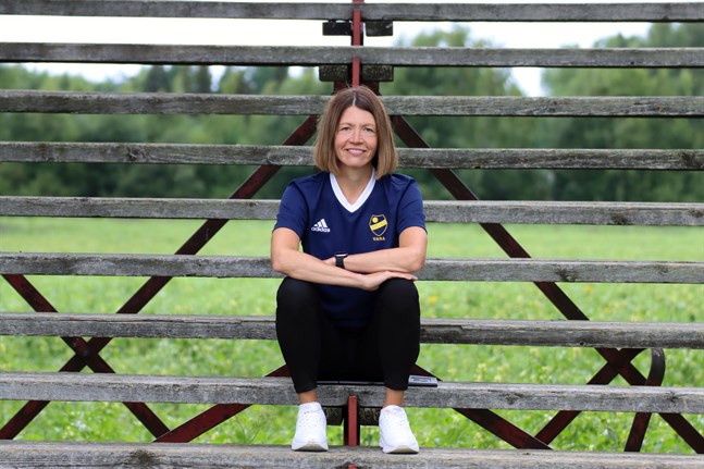 Första gången Maria Rönn-Liljenfeldt stiftade bekantskap med BK-48 var när hon som sjuåring deltog i föreningens fotbollsskola på Gerbyplanen.