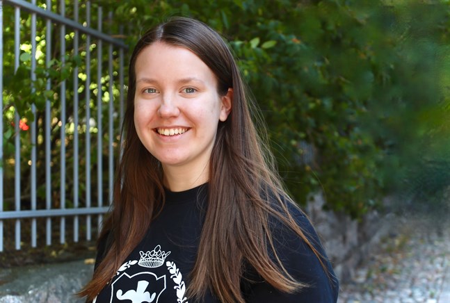 Elin Svedman från Närpes flyttade till Helsingfors på grund av sina studier vid Yrkeshögskolan Arcada.