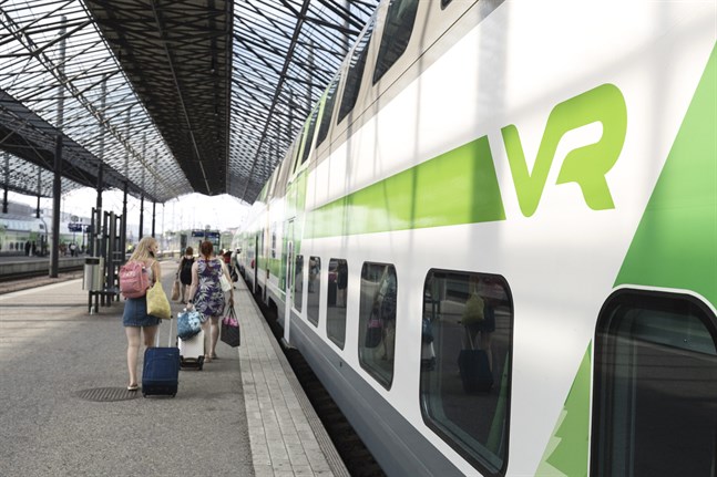 VR:s passagerartrafik slog nytt rekord i juli.