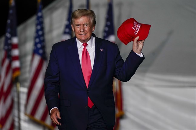 USA:s expresident Donald Trump.