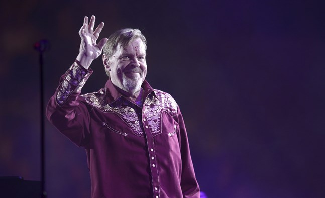 Vesa-Matti Loiri under sin 70-års jubileumskonsert i Helsingfors år 2015.