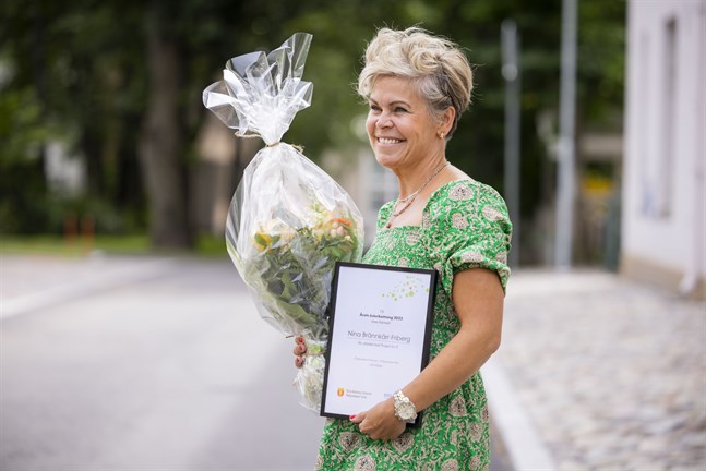 Nina Brännkärr-Friberg är Årets österbottning.