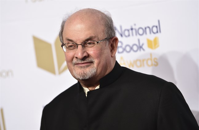 Salman Rushdie. Arkivbild från 2017.