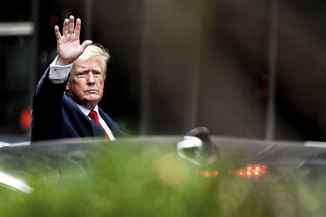 USA:s förre president Donald Trump.