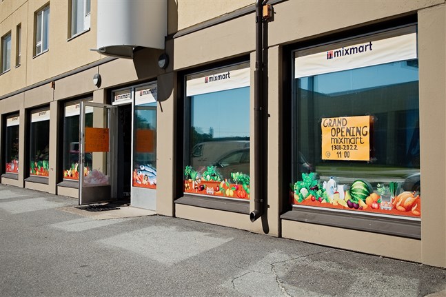 På lördag öppnar Mixmart på Skolgatan.