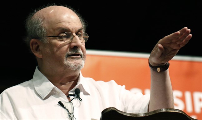 Irans utrikesdepartement tycker sig inte ha någon skuld i attacken mot Salman Rushdie. Arkivbild.