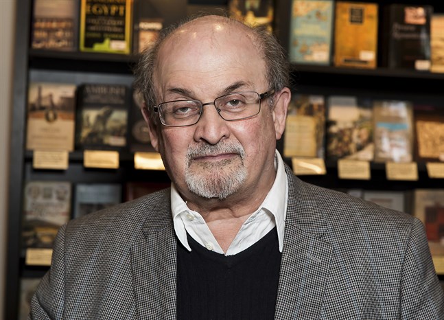 Salman Rushdie. Arkivbild.