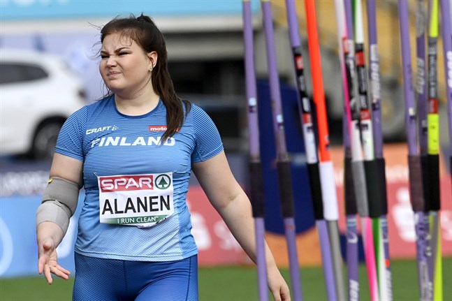 Anni-Linnea Alanen fick det inte att stämma i det tidiga EM-kvalet och hon slutade sist.