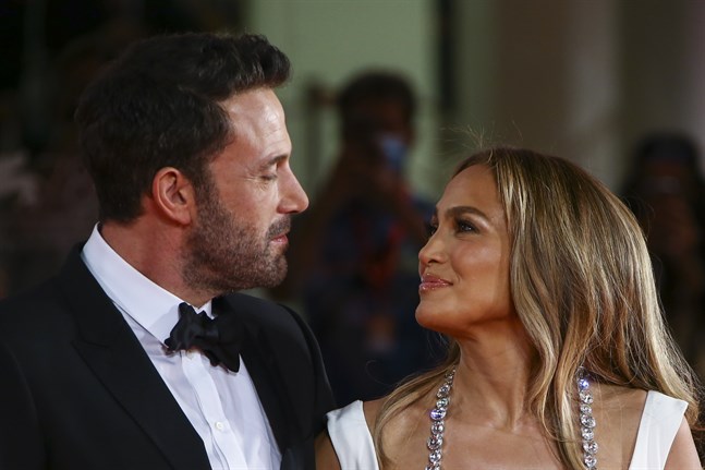 Ben Affleck och Jennifer Lopez. Arkivbild.