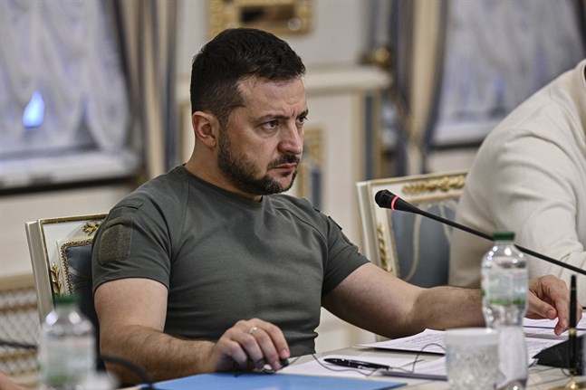 Ukrainas president Volodymyr Zelenskyj.