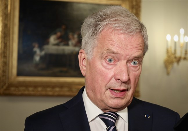 President Sauli Niinistö sade under en träff med politiska journalister på torsdagen att det är viktigt att västvärlden fortsätter stödja Ukraina.