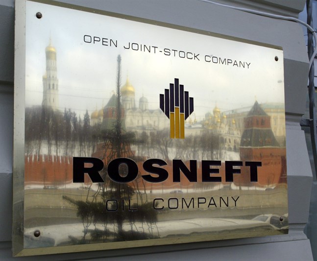 Den tyska delen av Rosneft är inte längre i Rysslands händer. Arkivbild.