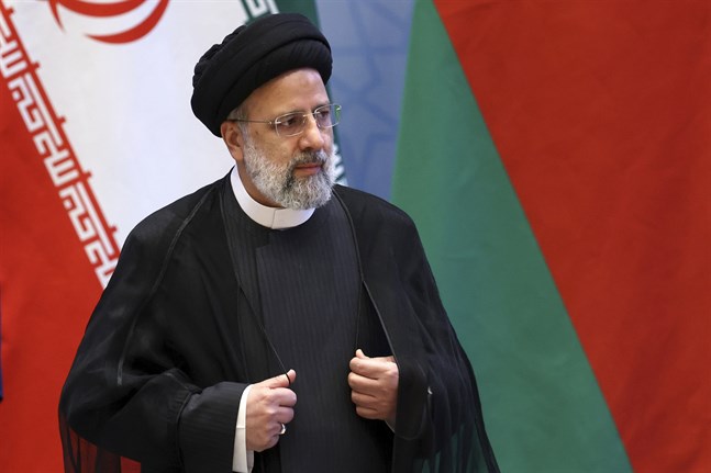 Irans president Ebrahim Raisi.