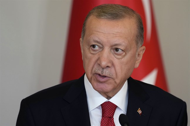 Turkiets president Recep Tayyip Erdogan anklagar Sverige för att ha varit en vagga för terrorism. Arkivbild.