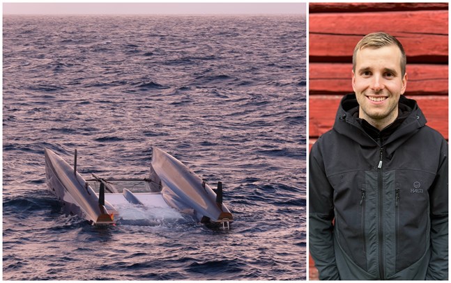 Rasmus Nygren var förste styrman på det fartyg som lyckades rädda personerna från den förlista segelbåten.