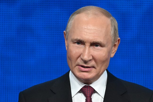 Rysslands president Vladimir Putin.
